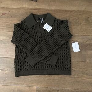 1. State women’s green sweater